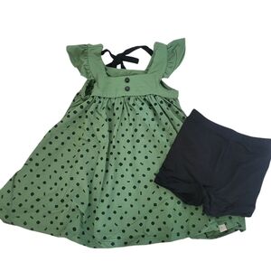 Omi Jo Green Deck The Halls Tunic Set